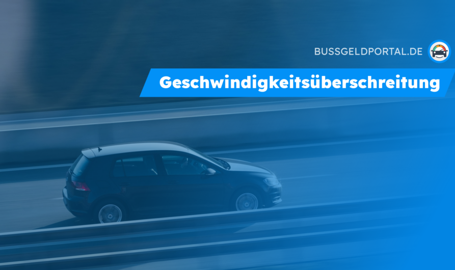 Geschwindigkeitsüberschreitung