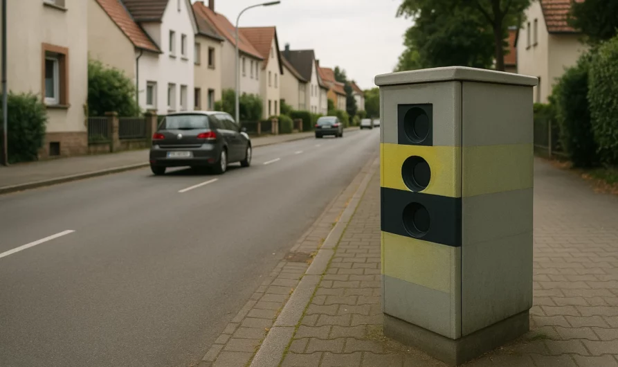 Blitzer Attrappe in Stahnsdorf